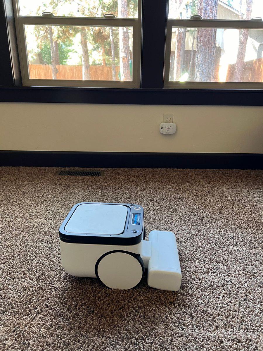 My god I love robots cleaning up after me. Thank y...