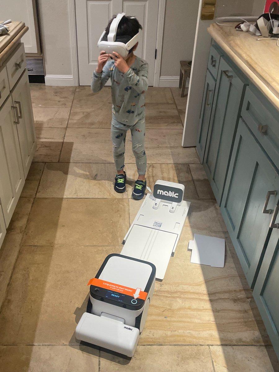 The @maticrobots unboxing is the best I've ever ex...