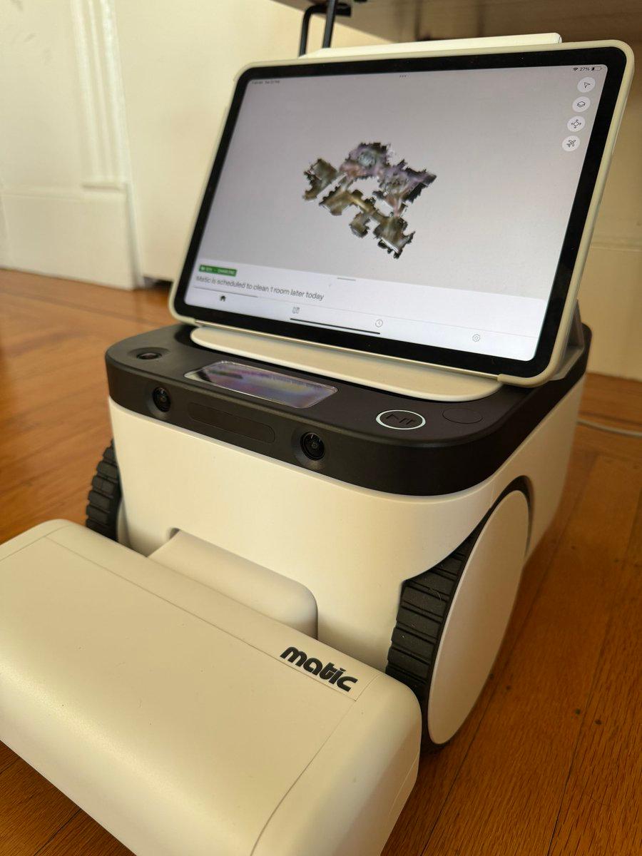 New toy from @maticrobots . May I call it the Tesl...