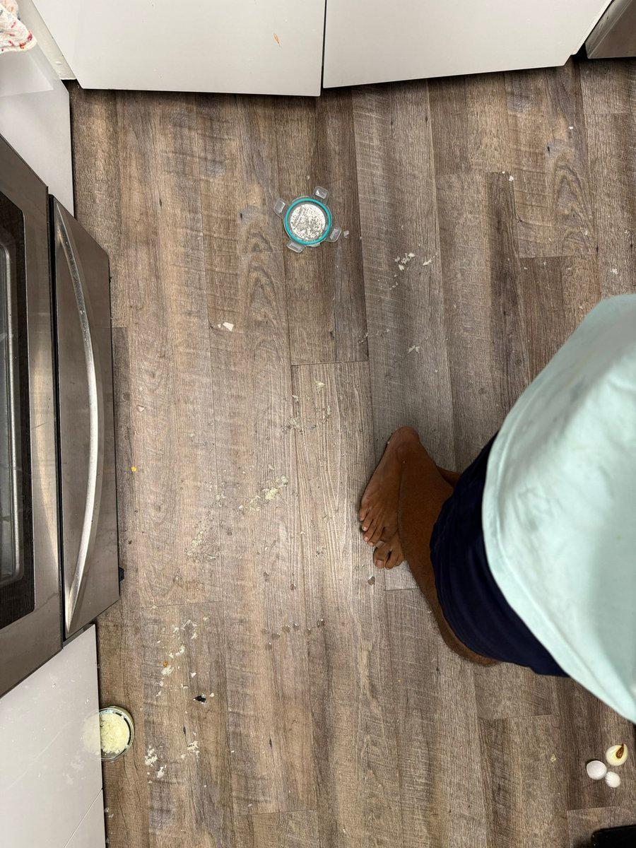 Almost cursed myself when I made a mess with chopp...